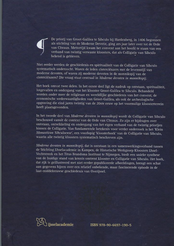 Omslag van Moderne Devoten in Monnikspij, tweedehands boek bij Boekhandel Bloks