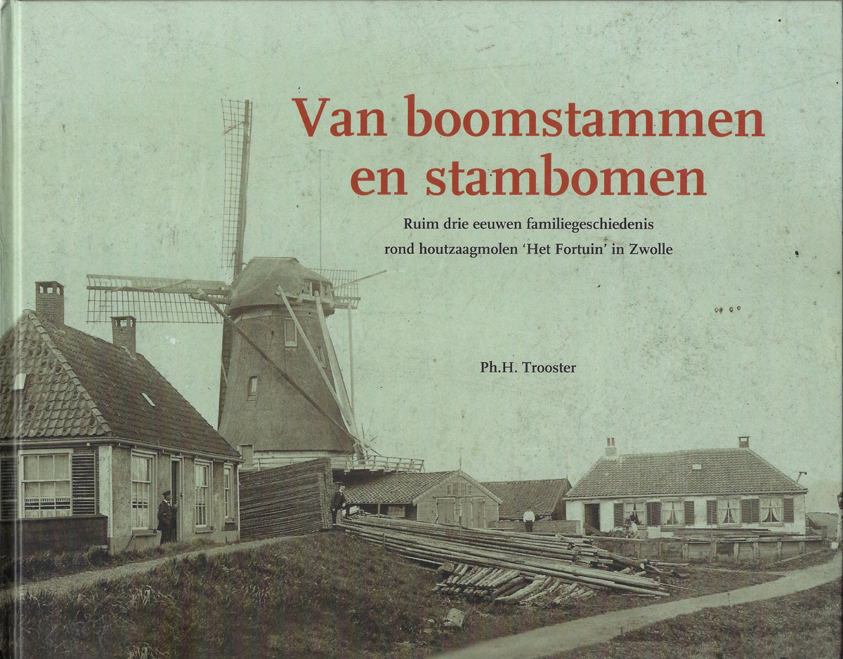 Omslag van Van boomstammen en stambomen, tweedehands boek bij Boekhandel Bloks