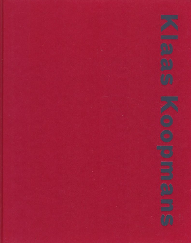 Omslag van Klaas Koopmans kunstschilder uit Garijp, tweedehands boek bij Boekhandel Bloks