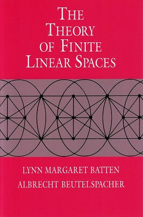 Omslag van The Theory of Finite Linear Spaces / Combinatorics of Points and Lines, tweedehands boek bij Boekhandel Bloks