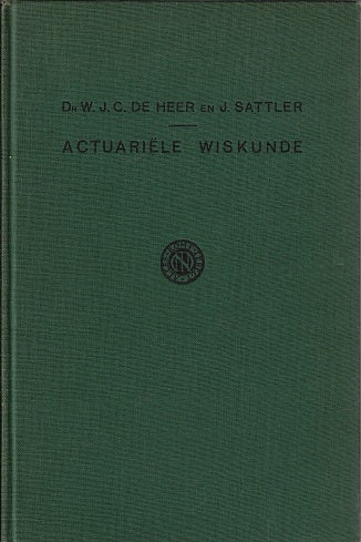 Omslag van Actuariele Wiskunde, tweedehands boek bij Boekhandel Bloks