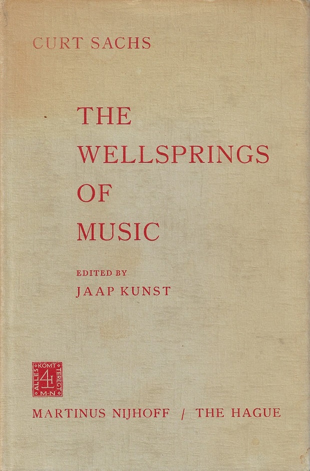 Omslag van The wellsprings of music, tweedehands boek bij Boekhandel Bloks