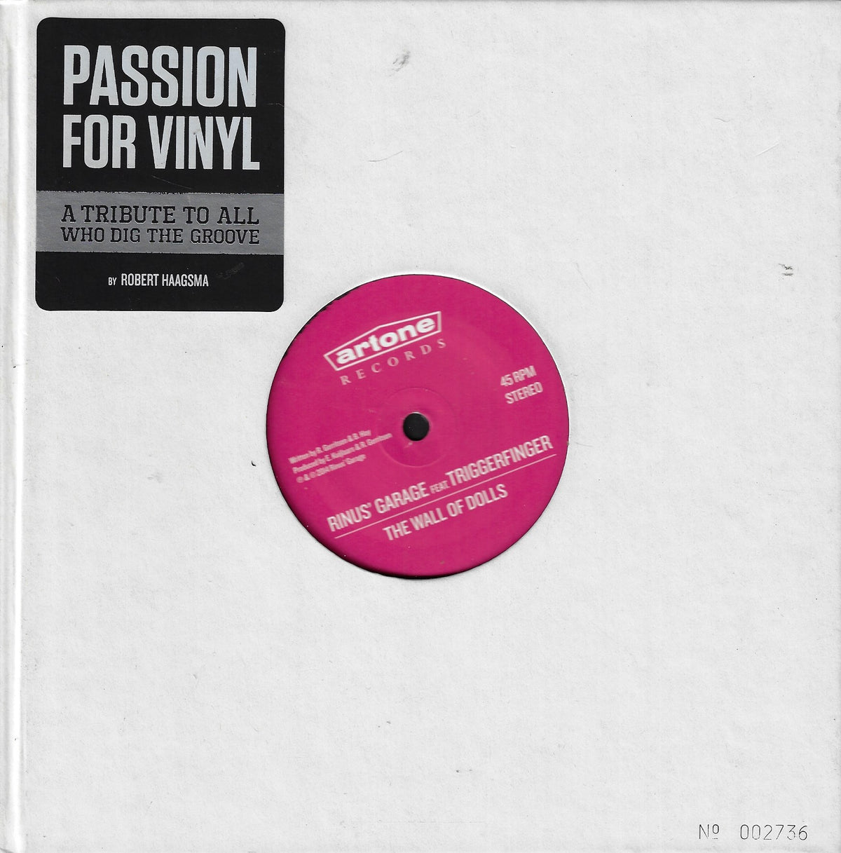 Omslag van Passion for vinyl / a tribute to all who dig the groove, tweedehands boek bij Boekhandel Bloks