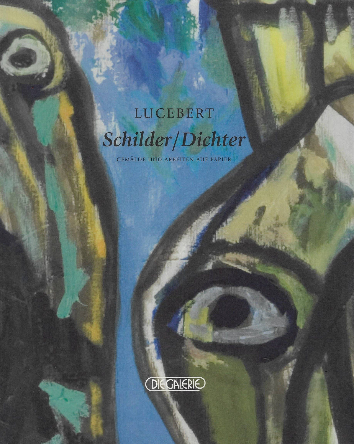 Omslag van Lucebert schilder / dichter, tweedehands boek bij Boekhandel Bloks