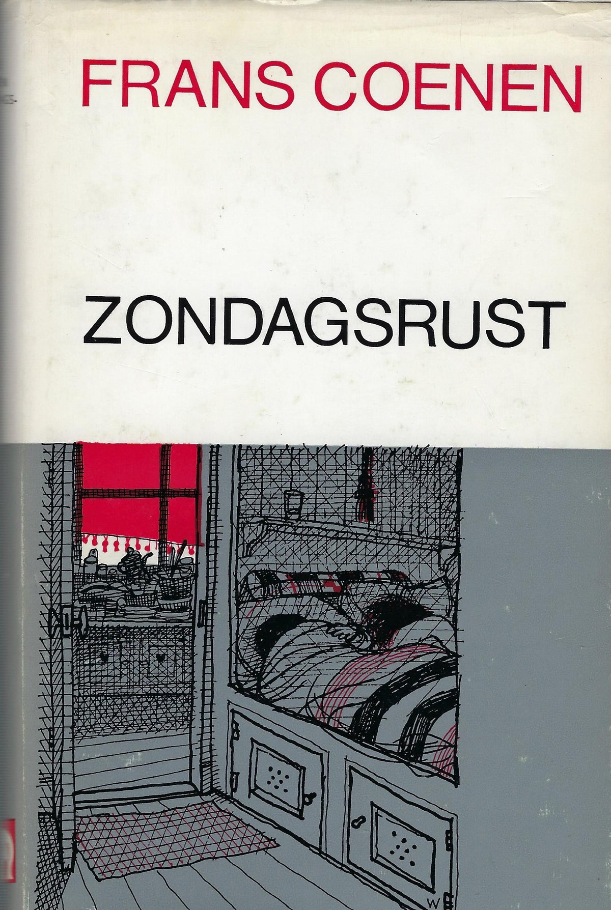 Omslag van Zondagsrust, tweedehands boek bij Boekhandel Bloks