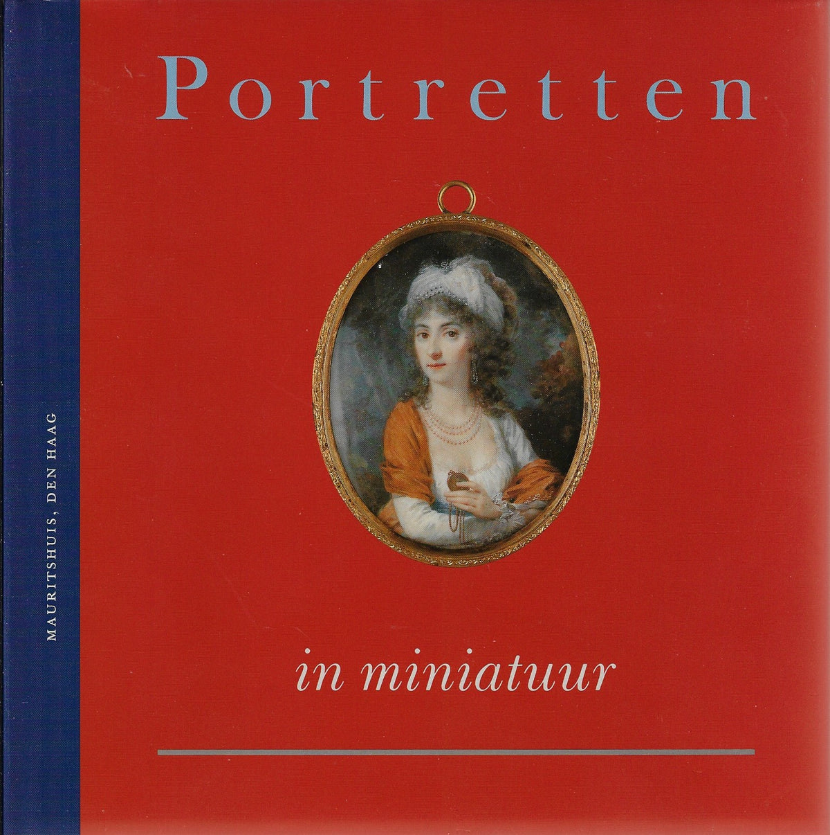 Omslag van Portretten in miniatuur, tweedehands boek bij Boekhandel Bloks