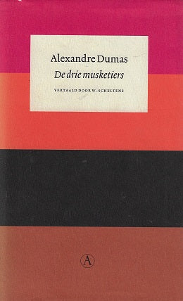 Omslag van De drie musketiers, tweedehands boek bij Boekhandel Bloks