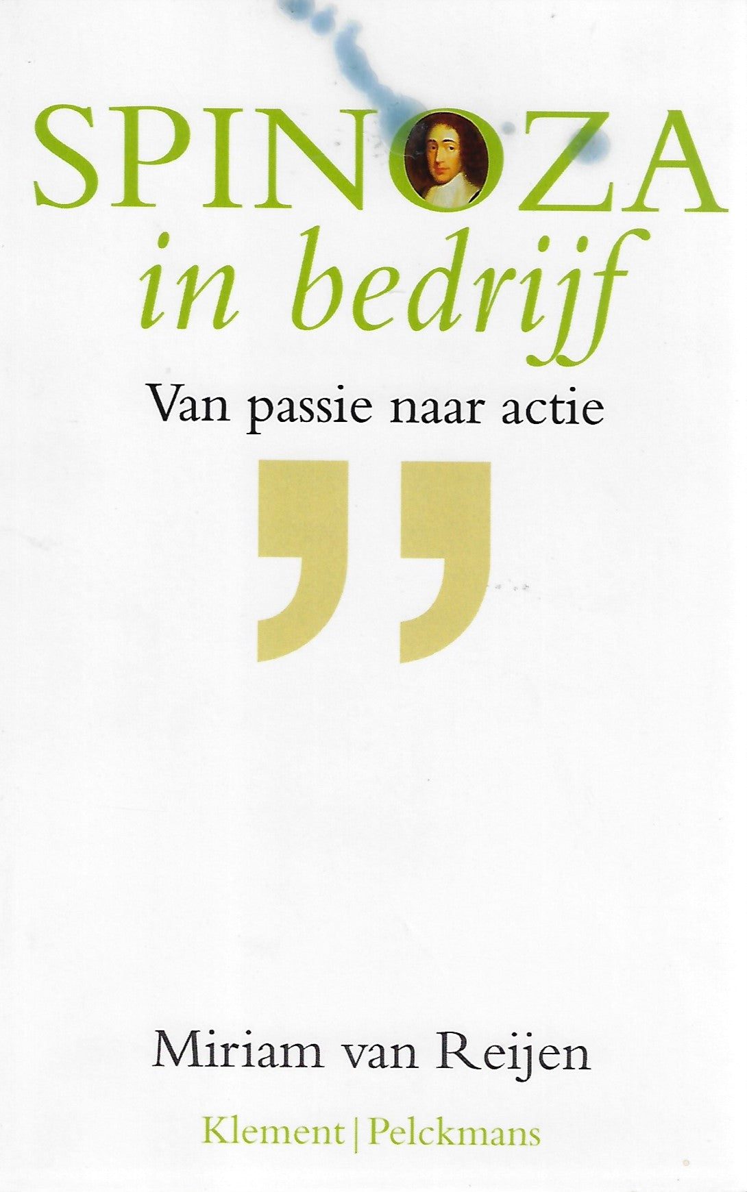 Omslag van Spinoza in bedrijf / van passie naar actie, tweedehands boek bij Boekhandel Bloks