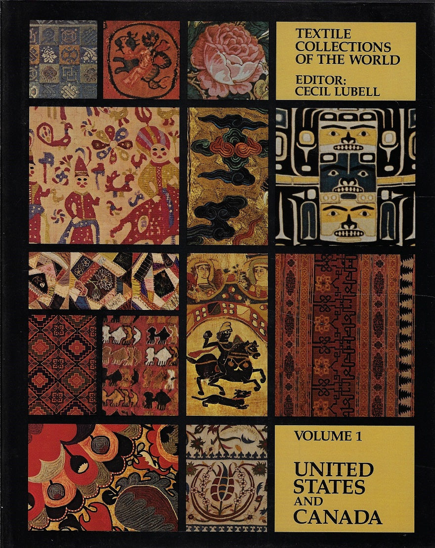 Omslag van Textile collections of the World, tweedehands boek bij Boekhandel Bloks