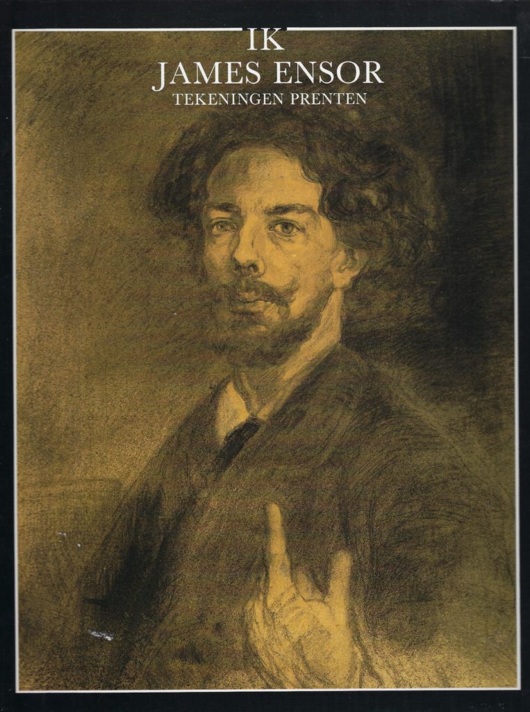 Omslag van Ik James Ensor, tweedehands boek bij Boekhandel Bloks