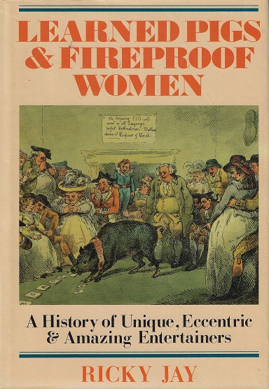 Omslag van Learned Pigs & Fireproof Women, tweedehands boek bij Boekhandel Bloks