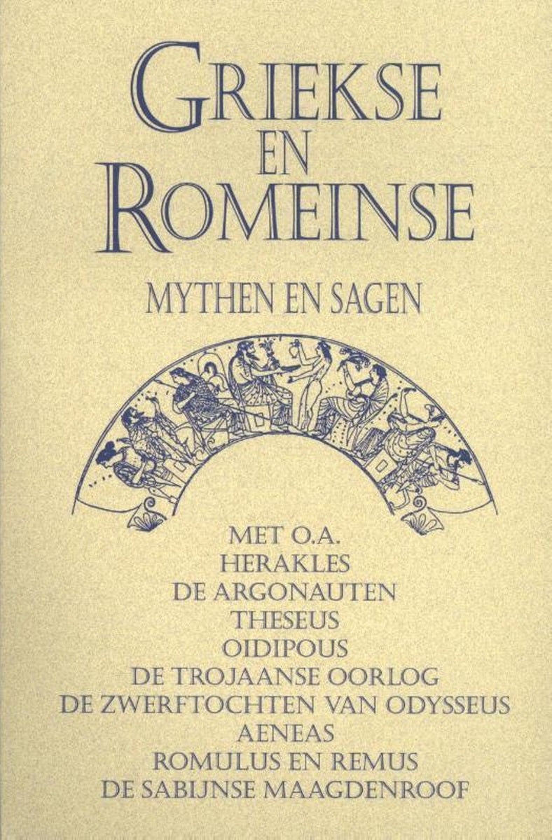 Omslag van Griekse en Romeinse mythen en sagen, tweedehands boek bij Boekhandel Bloks