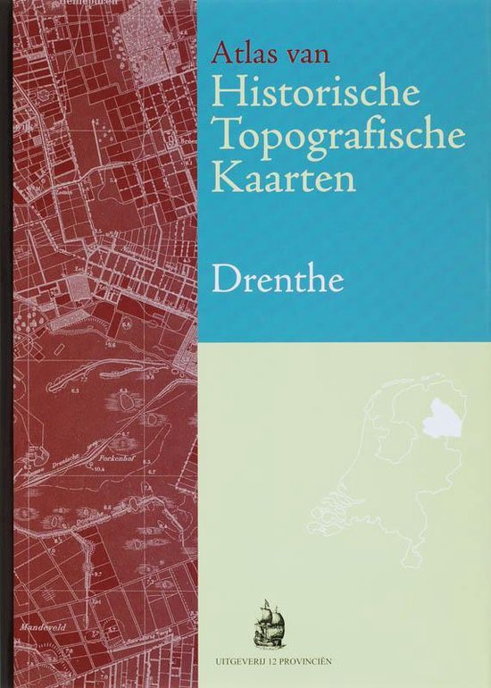 Omslag van Atlas van Historische Topografische Kaarten Drenthe, tweedehands boek bij Boekhandel Bloks