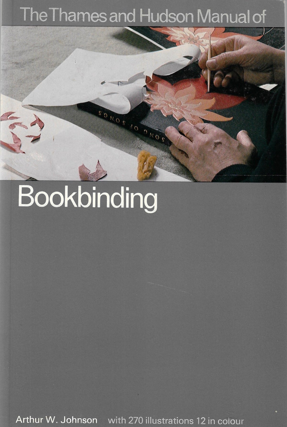 Omslag van The Thames and Hudson Manual of Bookbinding, tweedehands boek bij Boekhandel Bloks