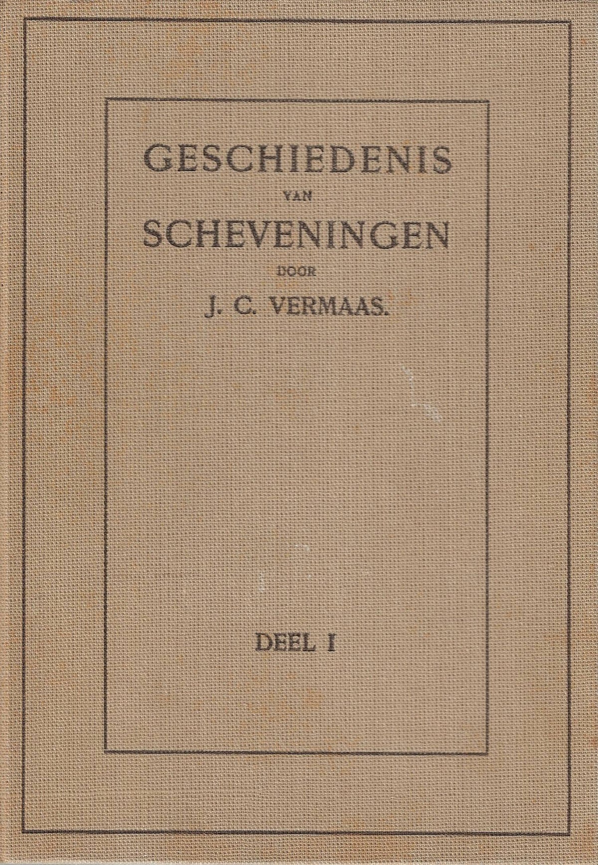 Omslag van Geschiedenis van Scheveningen 2 delen, tweedehands boek bij Boekhandel Bloks