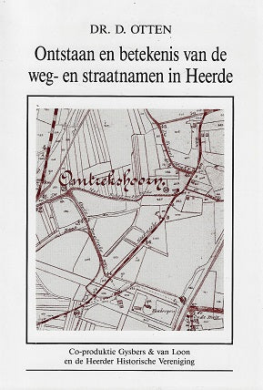 Omslag van Ontstaan betek weg- straatnamen in heerde, tweedehands boek bij Boekhandel Bloks