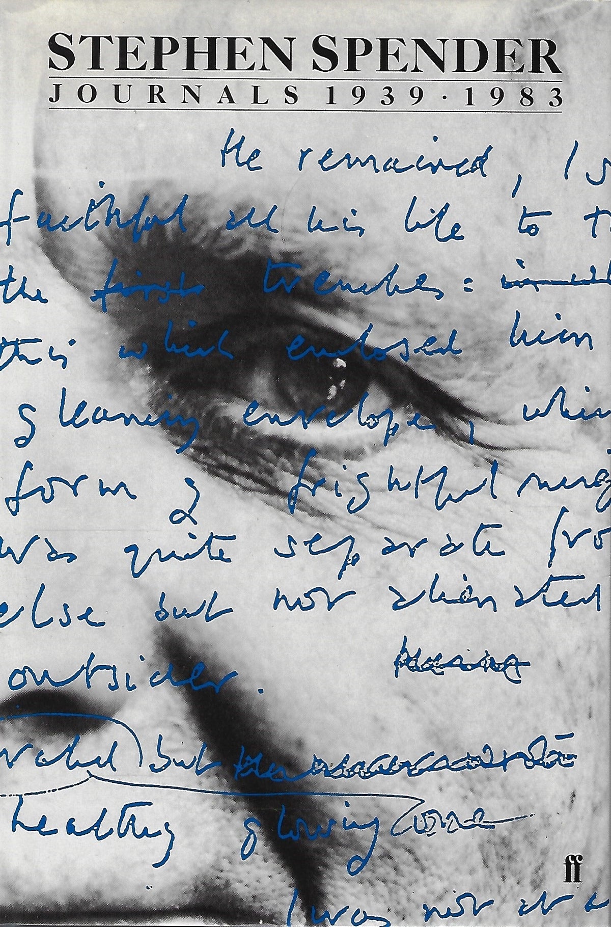 Omslag van Stephen Spender journals 1939-1983, tweedehands boek bij Boekhandel Bloks