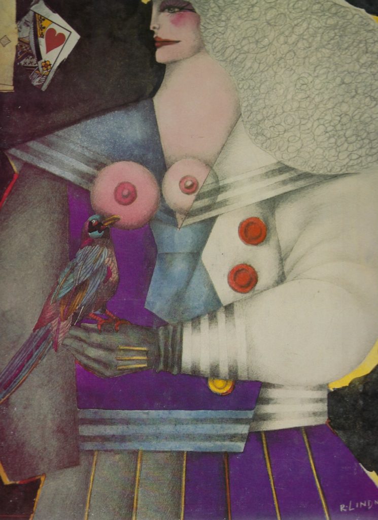 Omslag van Homage to Richard Lindner, tweedehands boek bij Boekhandel Bloks