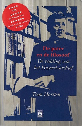 Omslag van De pater en de filosoof / de redding van het Husserl-archief, tweedehands boek bij Boekhandel Bloks
