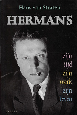 Omslag van Hermans / zijn tijd zijn werk zijn leven, tweedehands boek bij Boekhandel Bloks