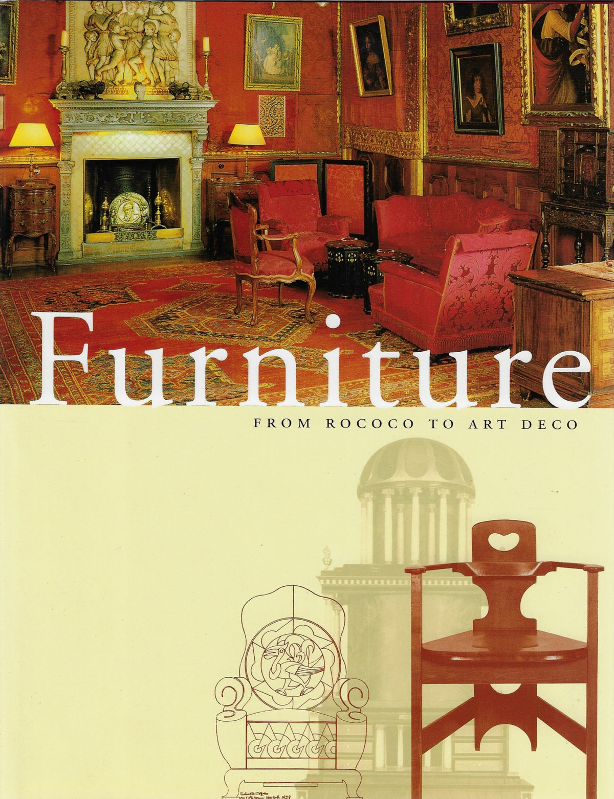 Omslag van Furniture / From Rococo to Art Deco, tweedehands boek bij Boekhandel Bloks
