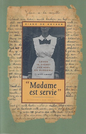 Omslag van Madame est servie, tweedehands boek bij Boekhandel Bloks