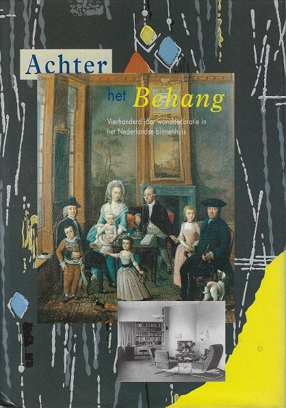 Omslag van Achter het behang, tweedehands boek bij Boekhandel Bloks