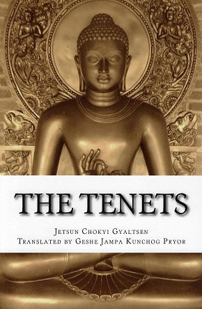 Omslag van The tenets door Jetsu Chokyi Gyaltsen, tweedehands boek bij Boekhandel Bloks