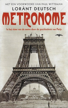 Omslag van Metronome / in het ritme van de metro door de geschiedenis van Parijs, tweedehands boek bij Boekhandel Bloks