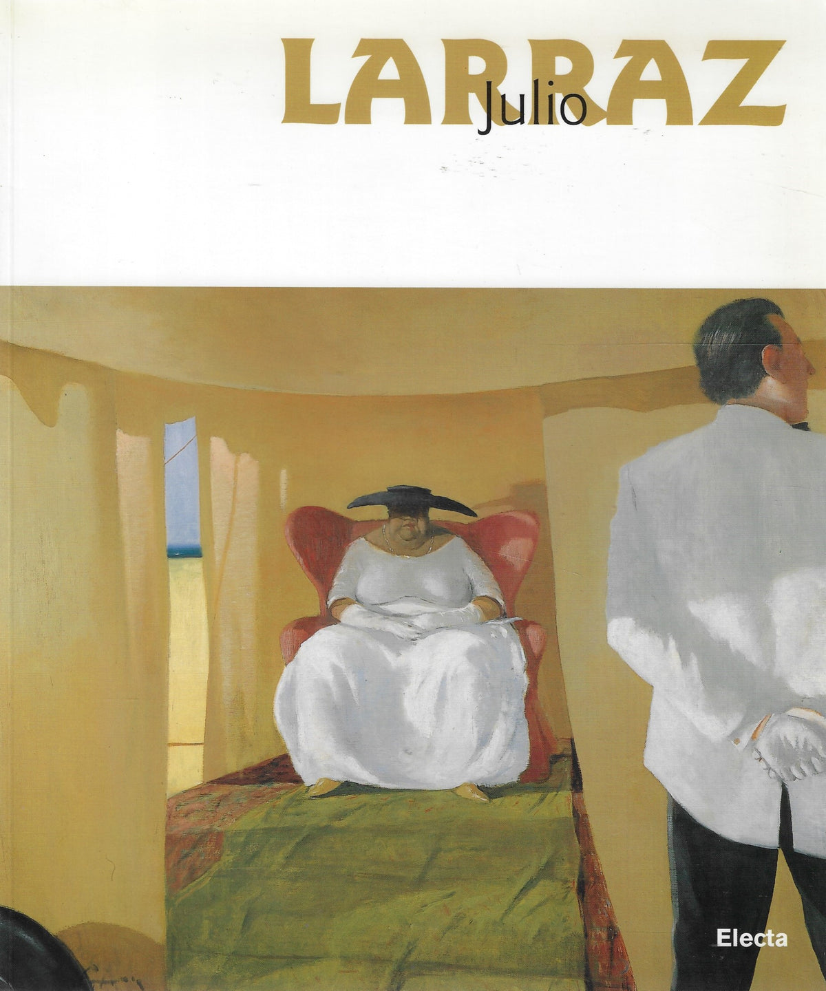 Omslag van Julio Larraz, tweedehands boek bij Boekhandel Bloks