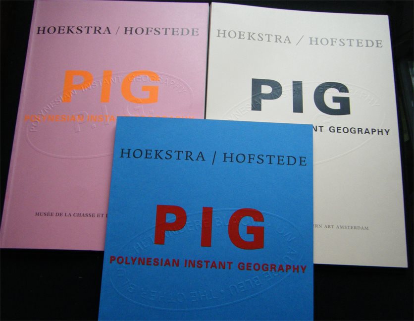 Omslag van PIG - Polynesian Instant Geography 3 volumes, tweedehands boek bij Boekhandel Bloks