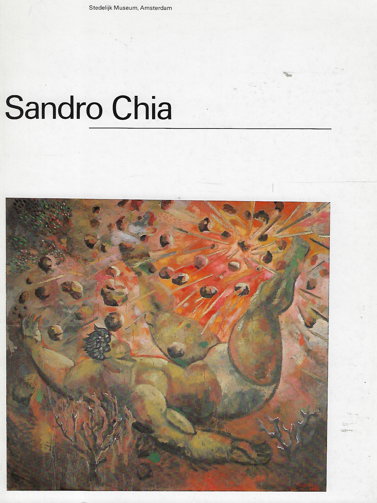 Omslag van Sandro Chia, tweedehands boek bij Boekhandel Bloks