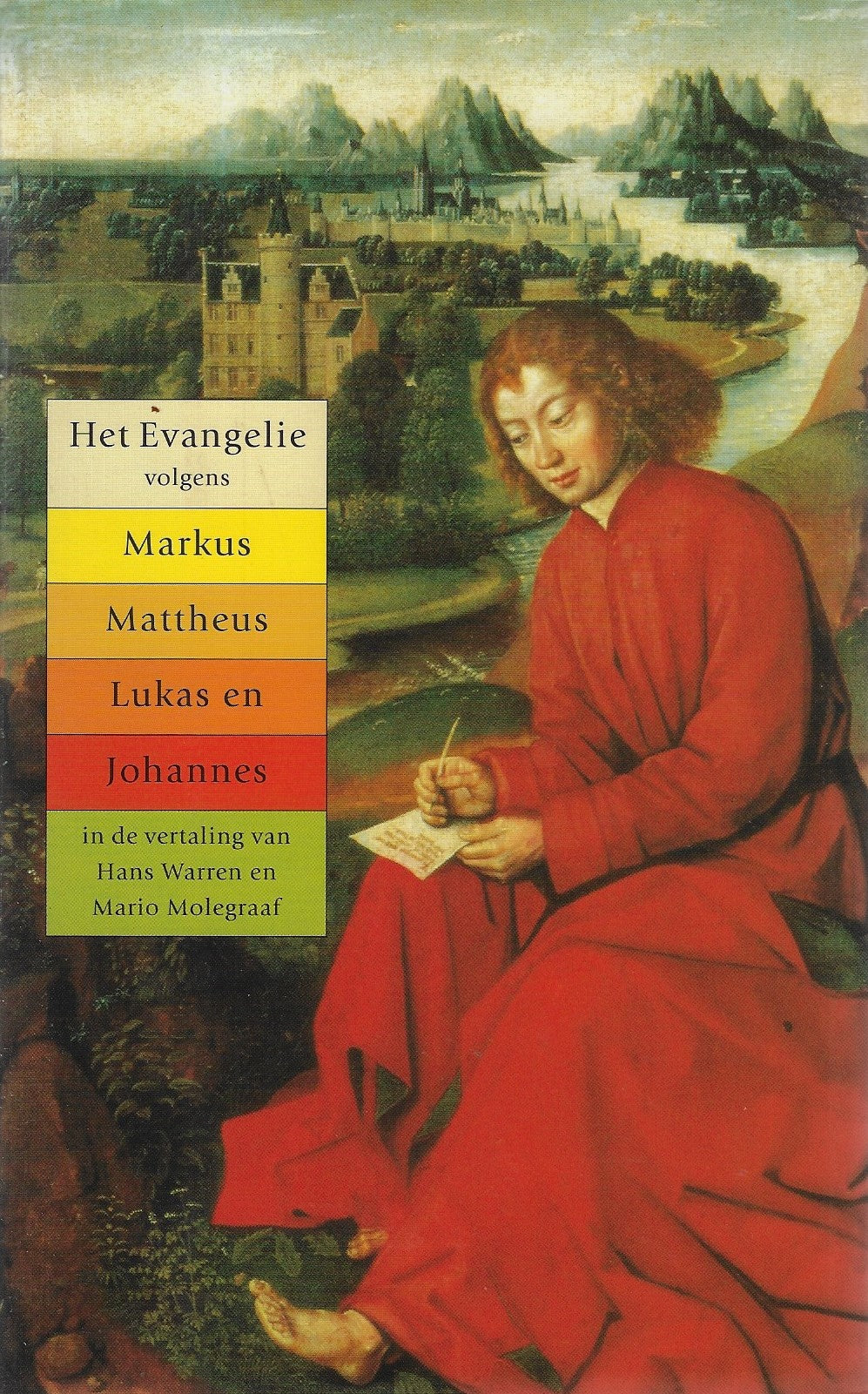 Omslag van Het evangelie volgens Markus, Mattheus, Lukas en Johannes / druk 1, tweedehands boek bij Boekhandel Bloks