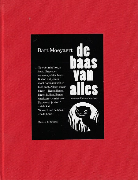 Omslag van De baas van alles, tweedehands boek bij Boekhandel Bloks