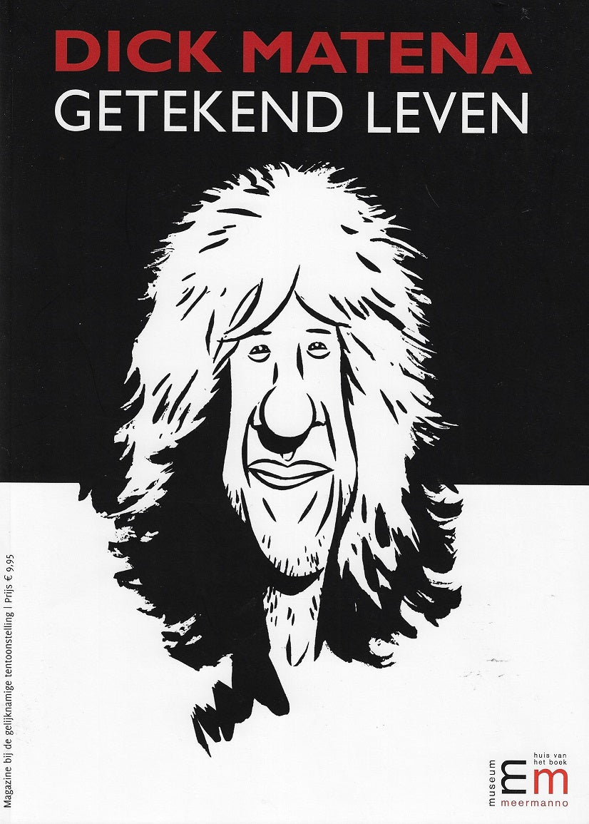 Omslag van Dick Matena / Getekend Leven, tweedehands boek bij Boekhandel Bloks