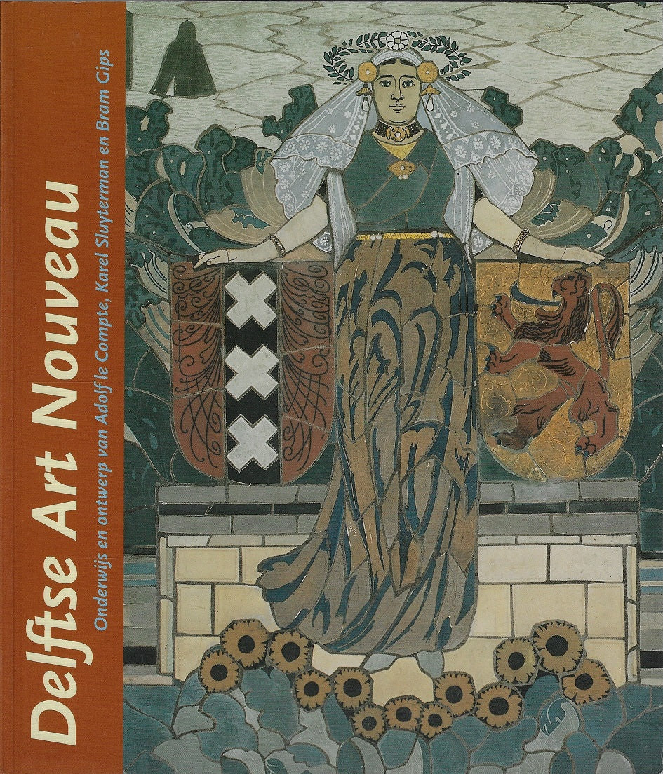 Omslag van Delftse Art Nouveau, tweedehands boek bij Boekhandel Bloks