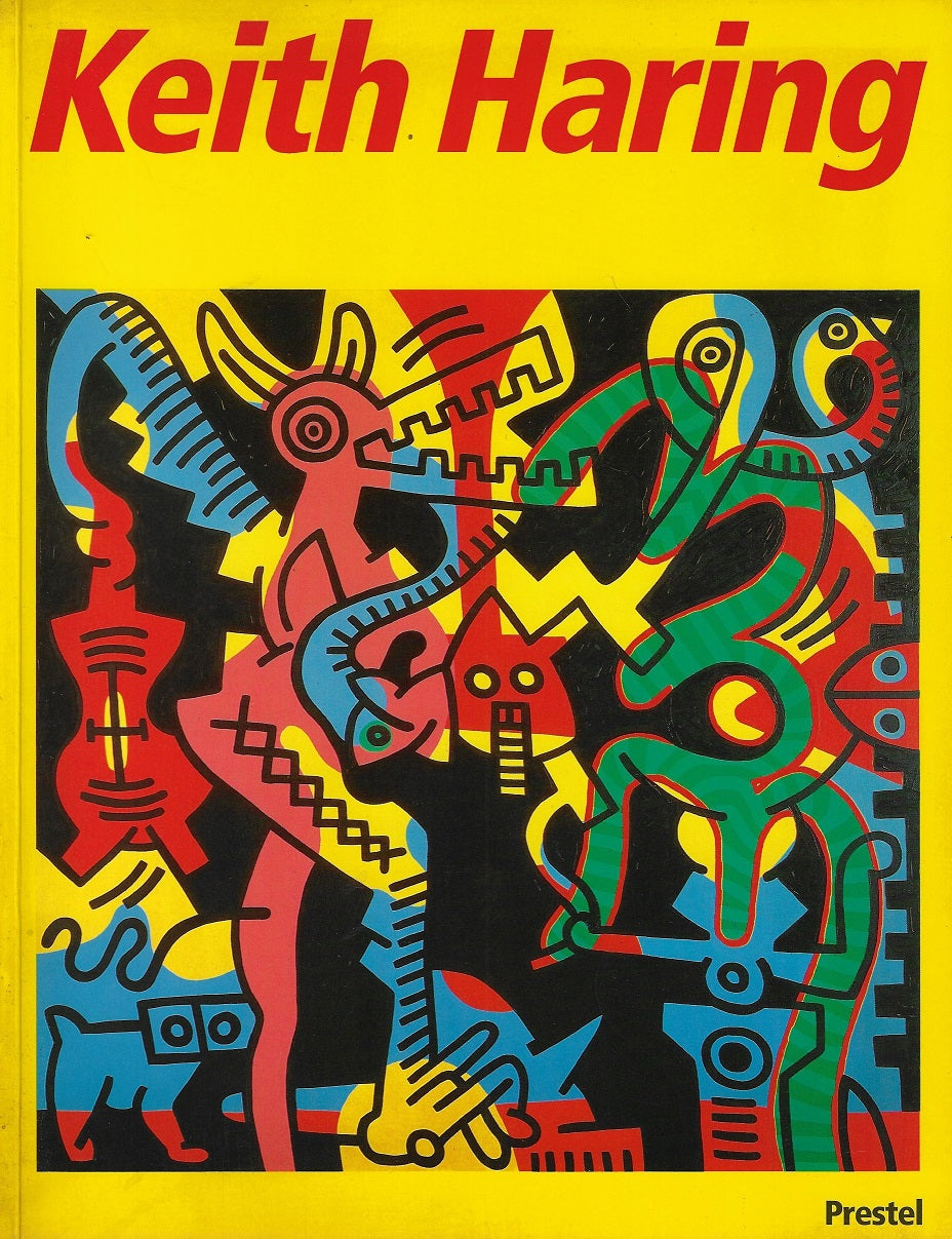 Omslag van Keith Haring, tweedehands boek bij Boekhandel Bloks
