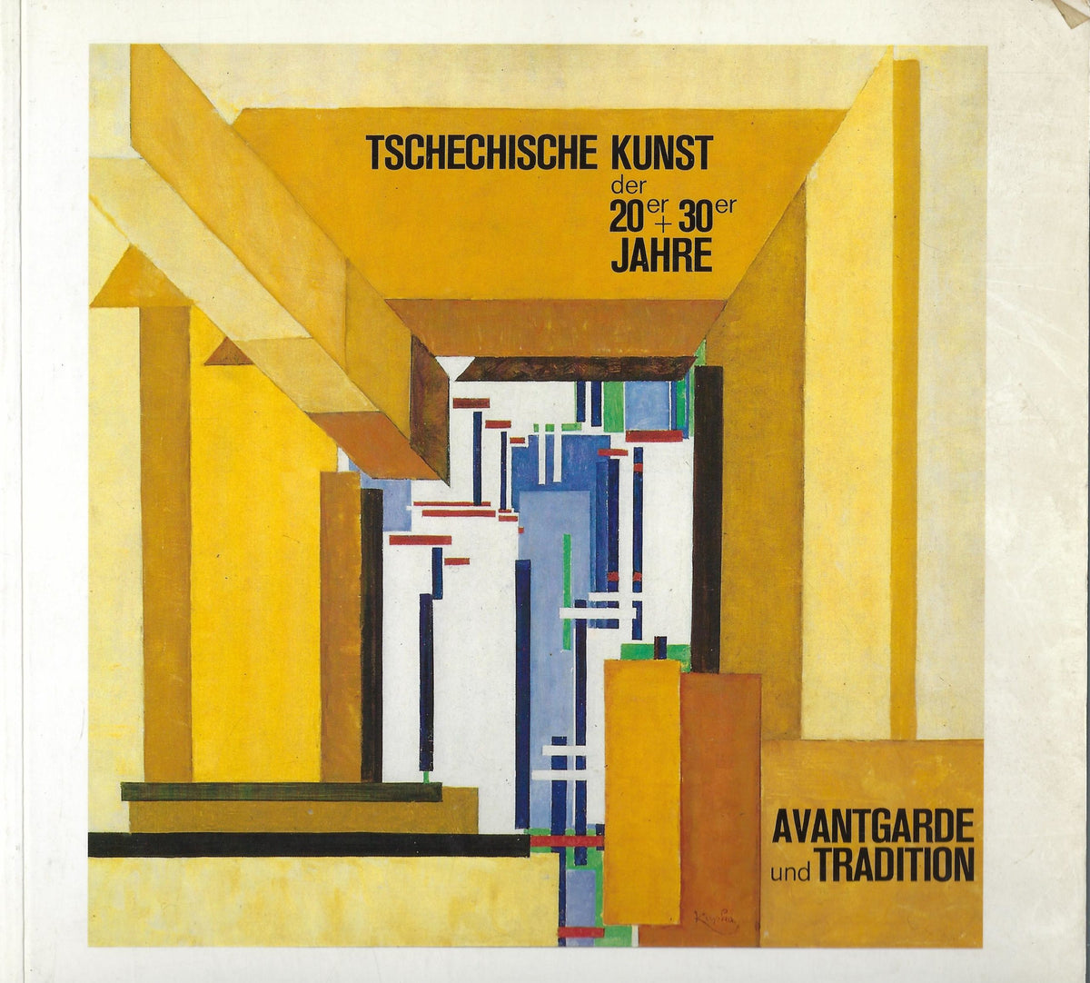 Omslag van Tschechische kunst der 20er + 30er Jahre Avantgarde und tradition, tweedehands boek bij Boekhandel Bloks