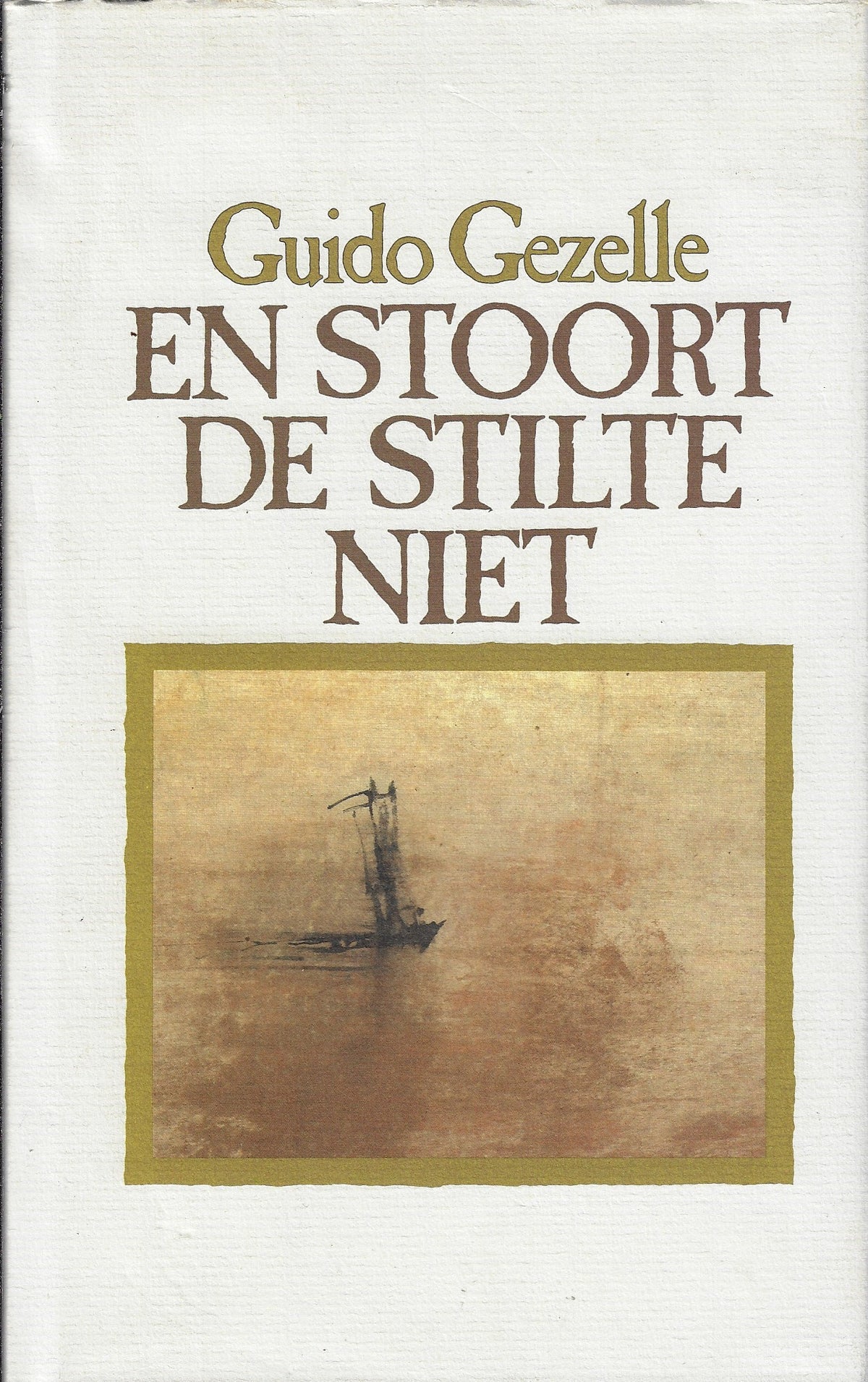 Omslag van En stoort de stilte niet, tweedehands boek bij Boekhandel Bloks