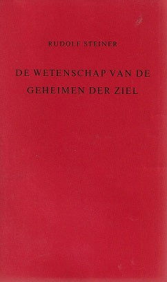 Omslag van De wetenschap van de geheimen der ziel door Rudolf Steiner, tweedehands boek bij Boekhandel Bloks