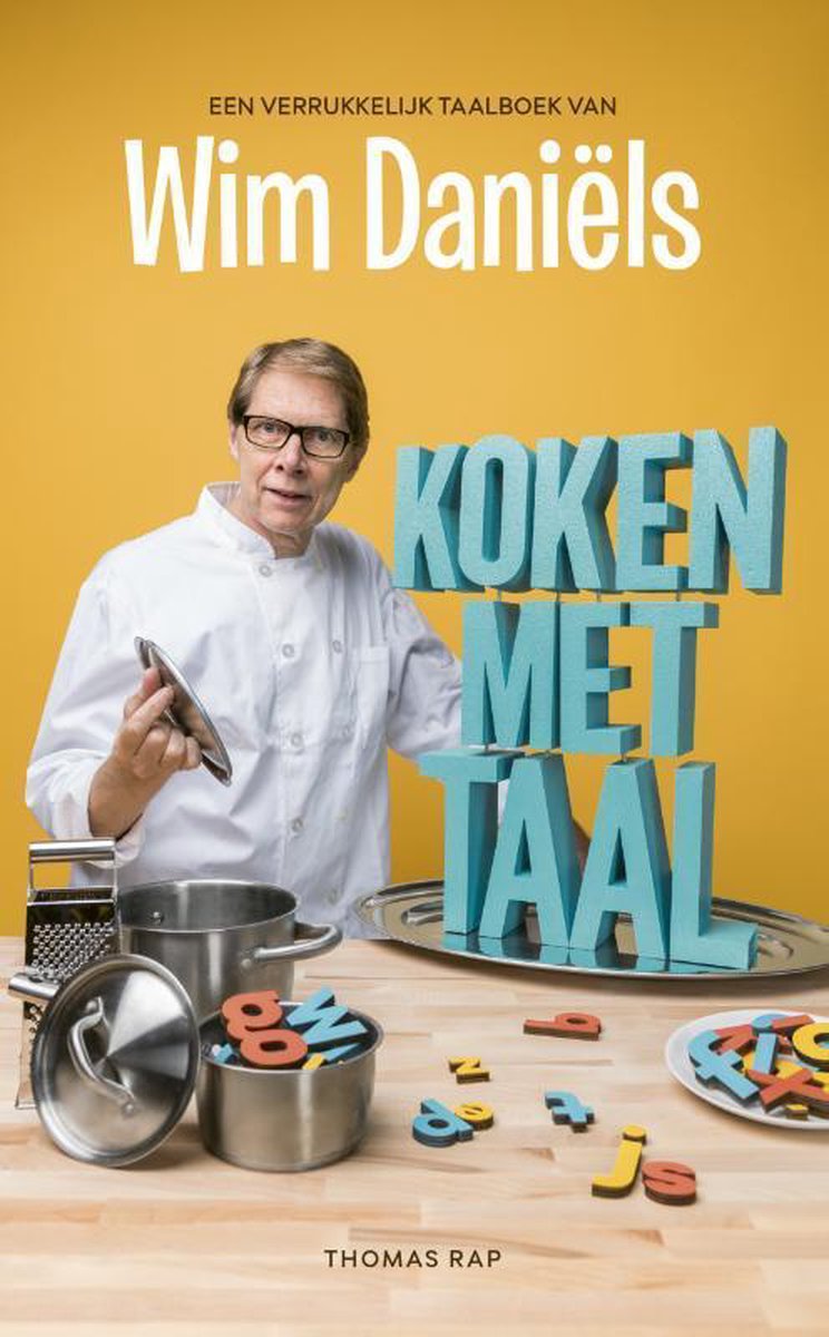 Omslag van Koken met taal, tweedehands boek bij Boekhandel Bloks