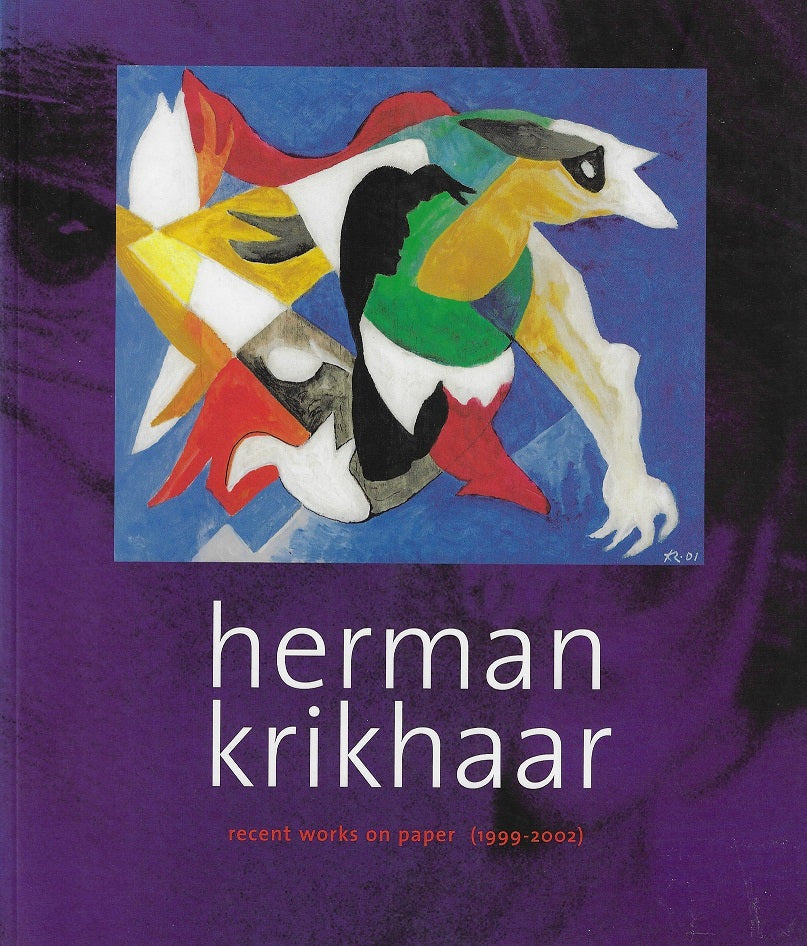 Omslag van Herman Krikhaar / recent works on paper (1999-2002), tweedehands boek bij Boekhandel Bloks