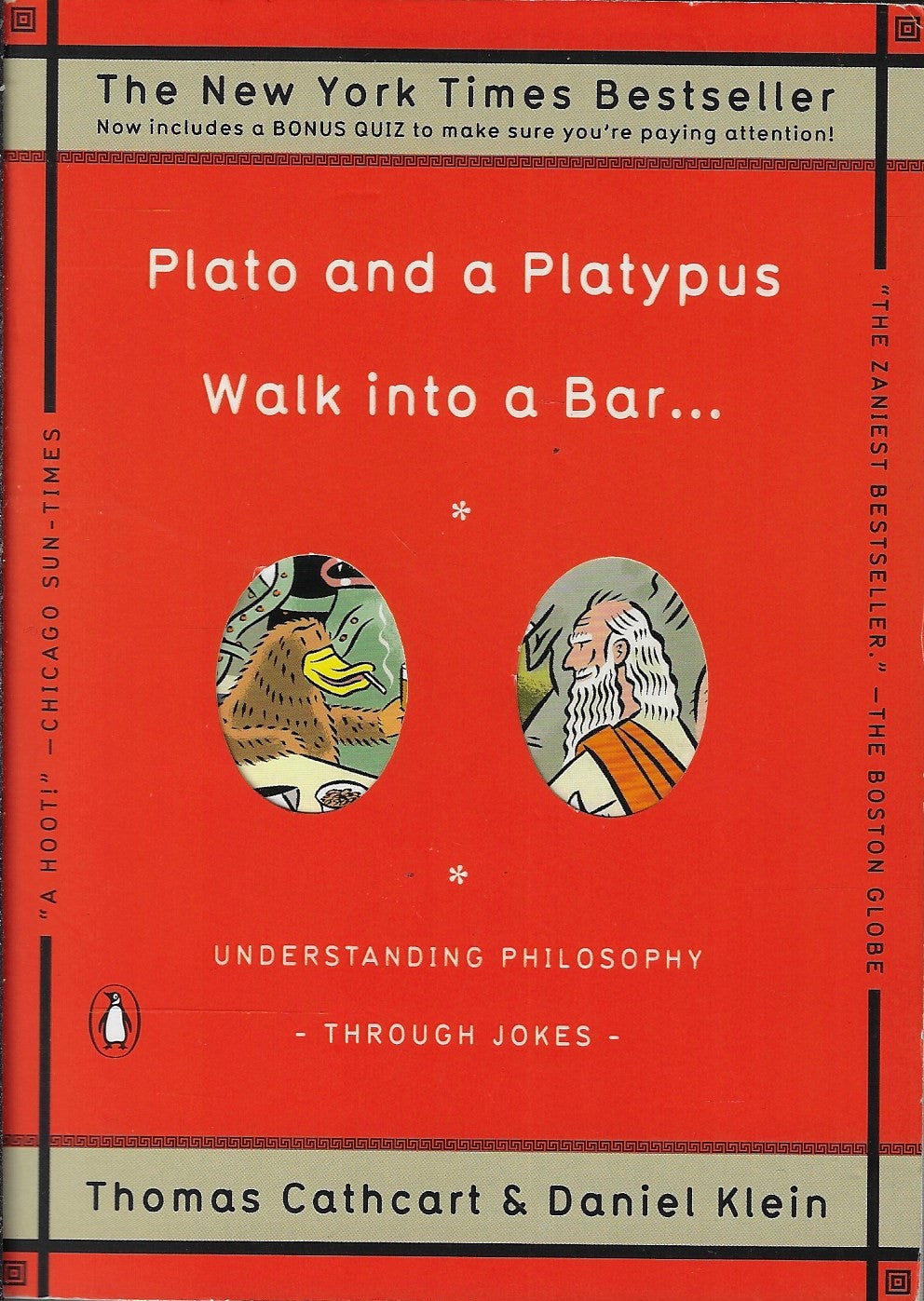 Omslag van Plato and A Platypus Walk into A Bar / Understanding Philosophy Through Jokes, tweedehands boek bij Boekhandel Bloks