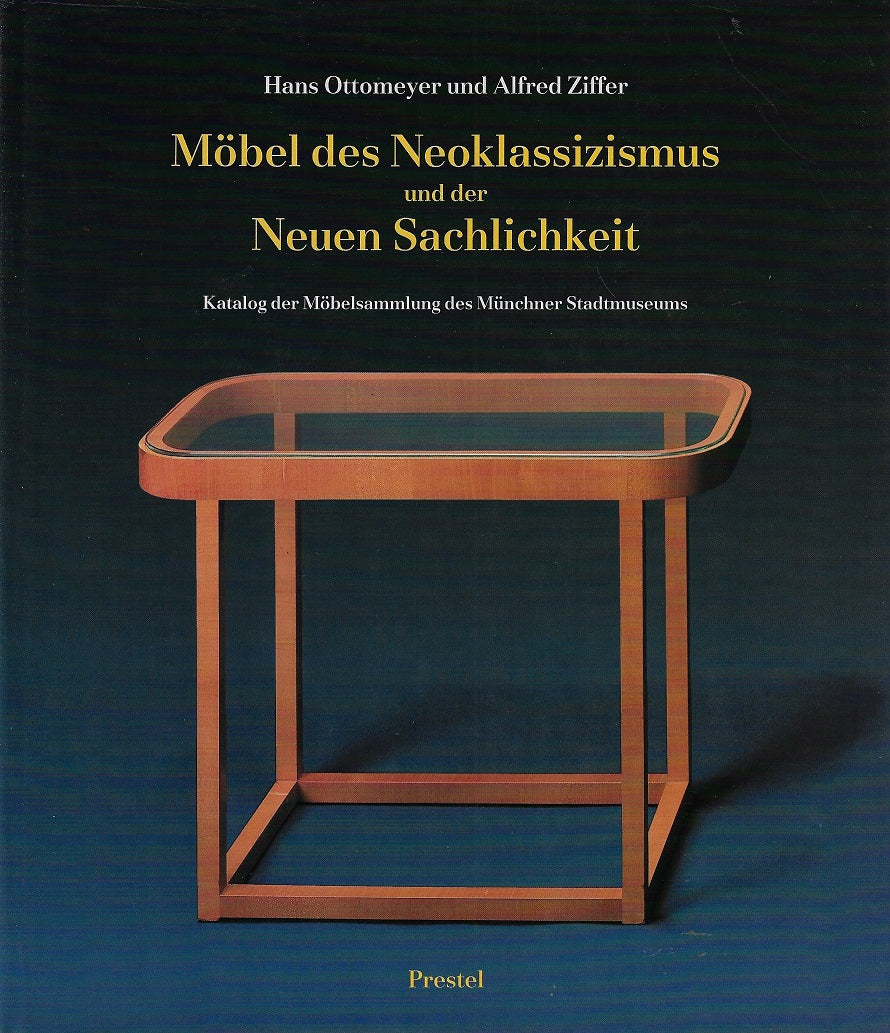 Omslag van Mobel des neoklassizismus und der neuen sachlichkeit, tweedehands boek bij Boekhandel Bloks