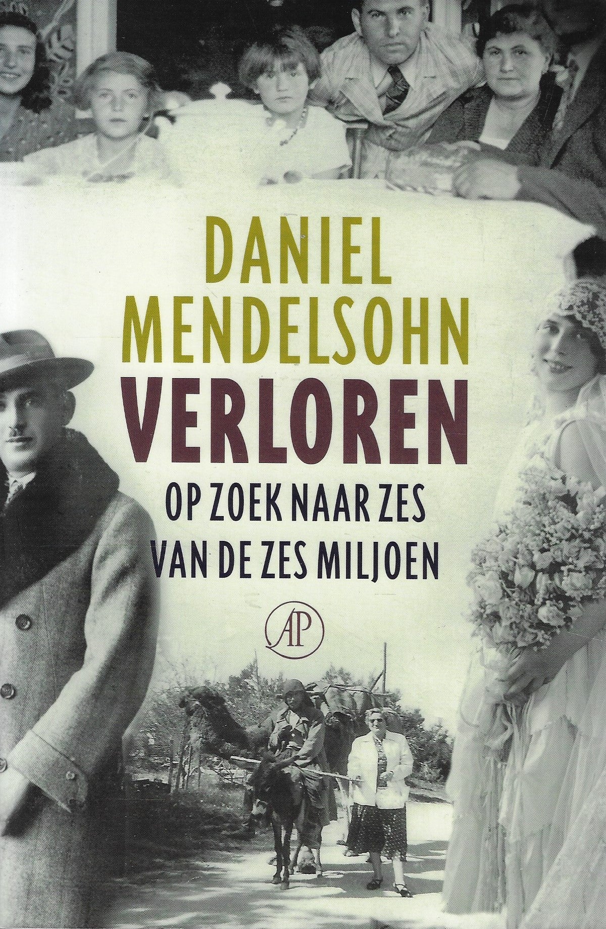 Omslag van Verloren / op zoek naar zes van de zes miljoen, tweedehands boek bij Boekhandel Bloks