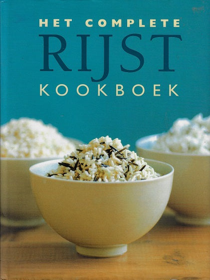 Omslag van Het complete rijstboek, tweedehands boek bij Boekhandel Bloks