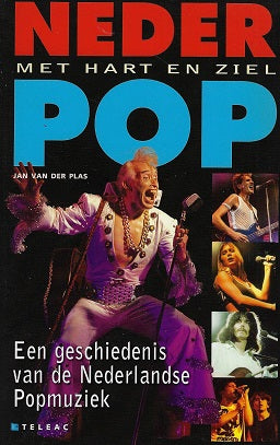 Omslag van Nederpop, met hart en ziel, tweedehands boek bij Boekhandel Bloks