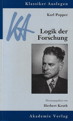 Omslag van Karl Popper: Logik der Forschung, tweedehands boek bij Boekhandel Bloks