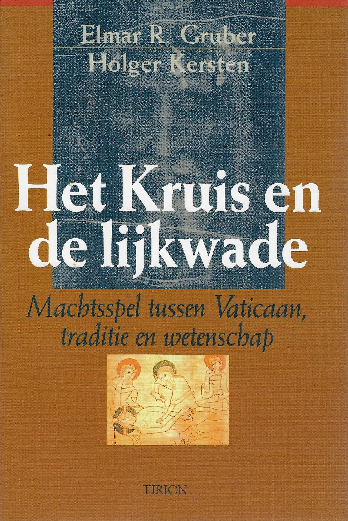 Omslag van Het kruis en de lijkwade, tweedehands boek bij Boekhandel Bloks