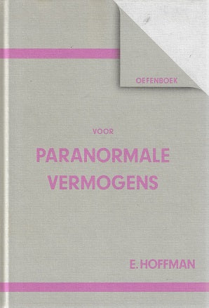 Omslag van Oefenboek voor paranormale vermogens door Enid Hoffman, tweedehands boek bij Boekhandel Bloks